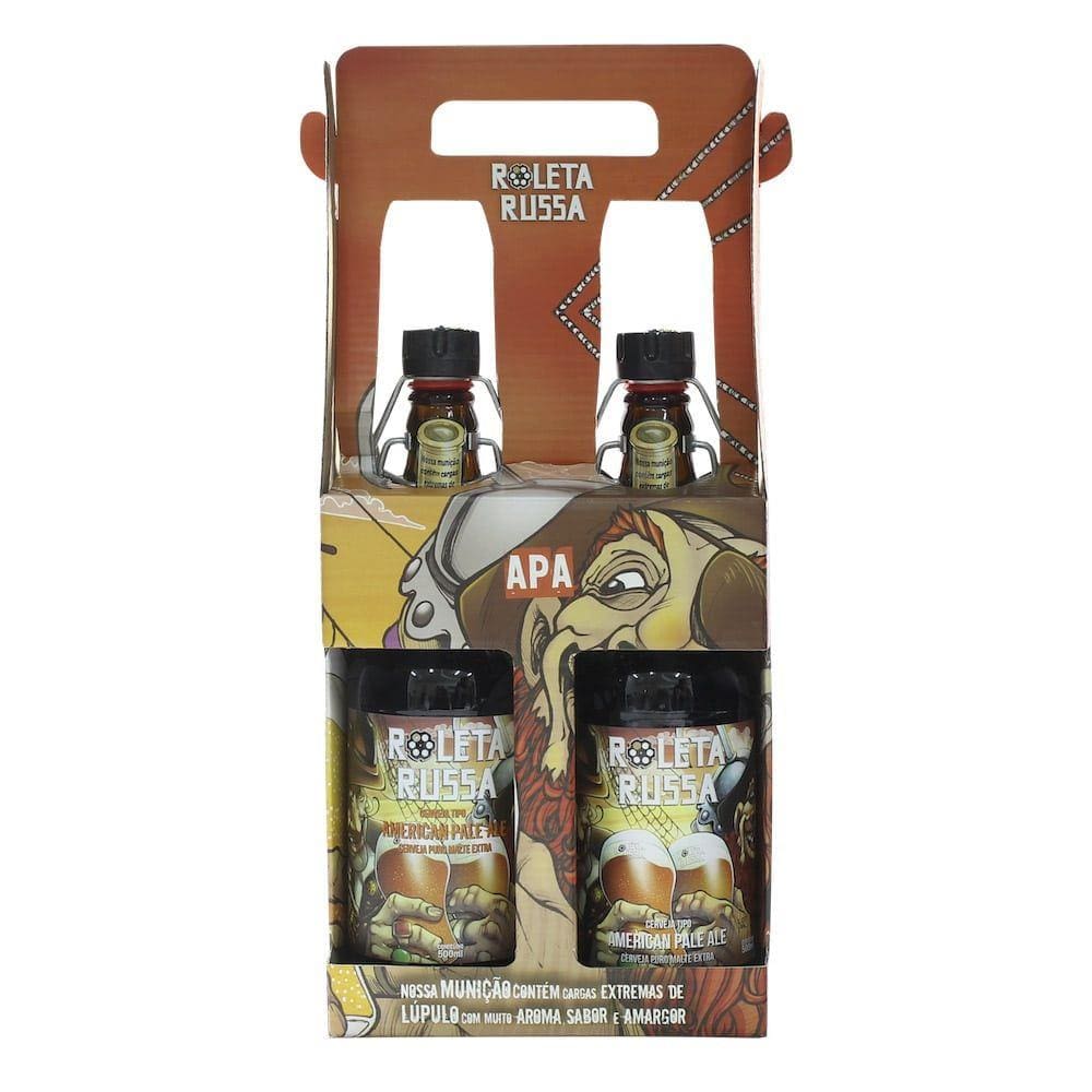 Kit presenteável 2 Roleta Russa APA 500ml