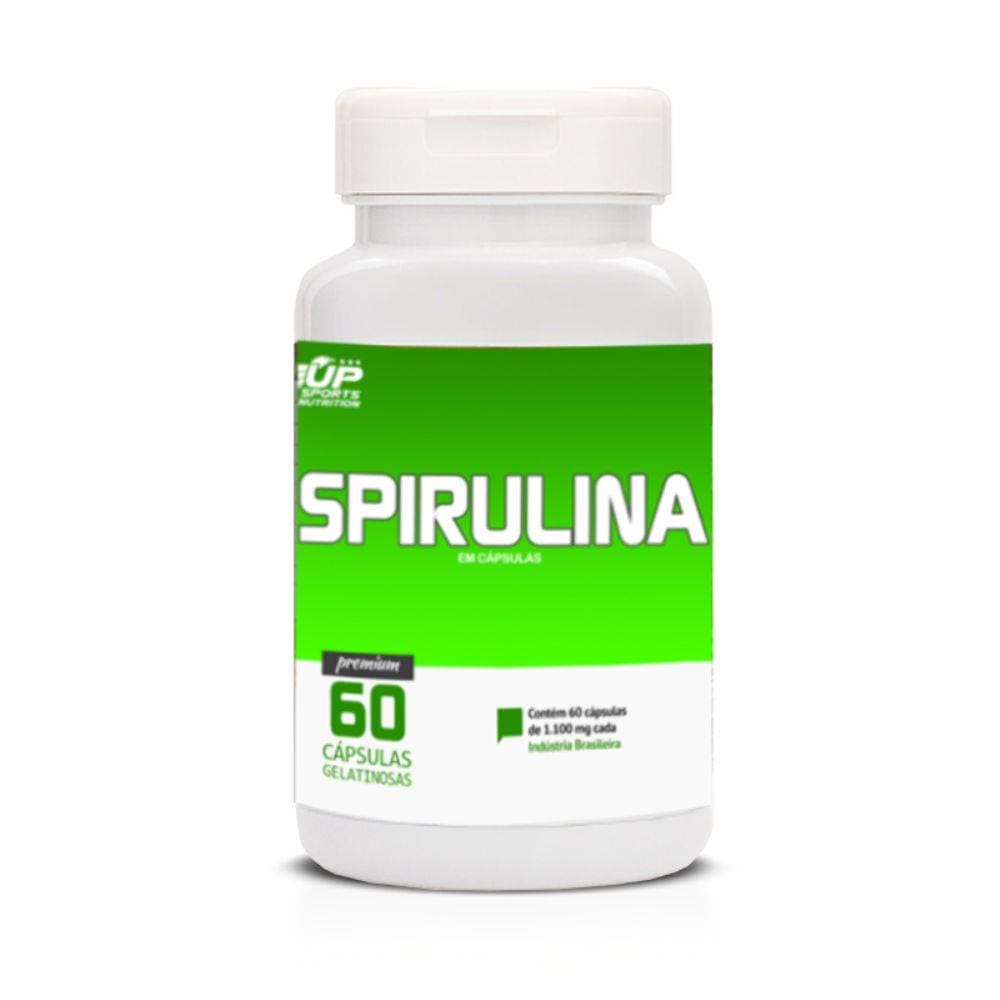 Spirulina 1100Mg Com 60 Cápsulas Up Sports Nutrition