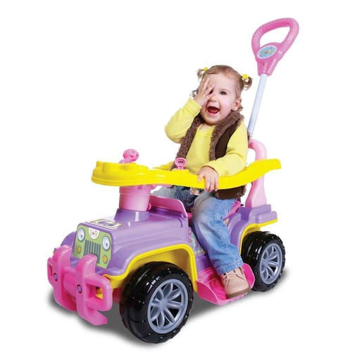 imagem-Carrinho De Passeio Jip Jip Menina (Rosa) - Maral