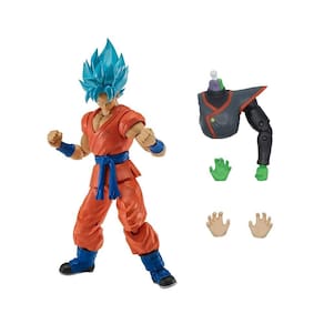 Boneco goku super sayajin blue articulado 26cm dragon ball z