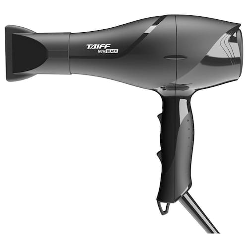 Secador Taiff New Black, 1900W, 2 Vel, 2 Temp, Cabo 1,8m, Preto - 220V Menor preço em Secador Taiff New Black, 1900W, 2 Vel, 2 Temp, Cabo 1,8m, Preto - 220V