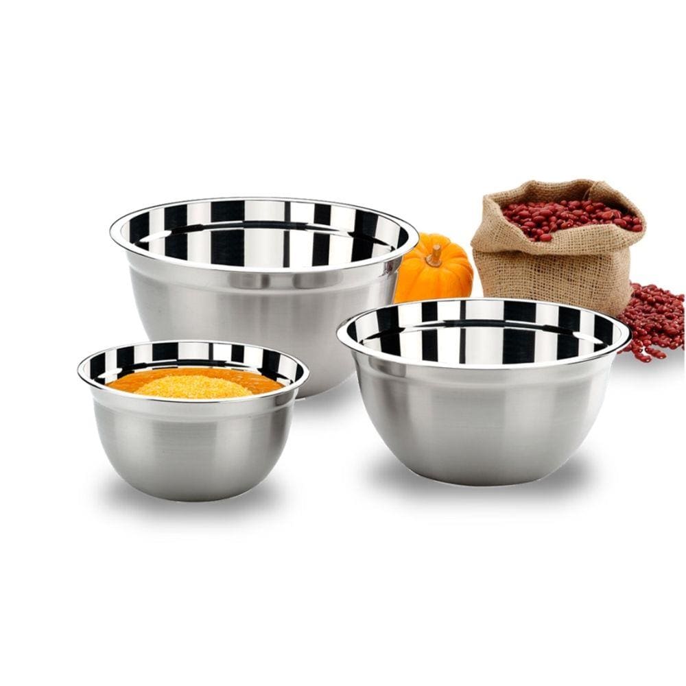 Conjunto de tigelas inox  suprema brinox