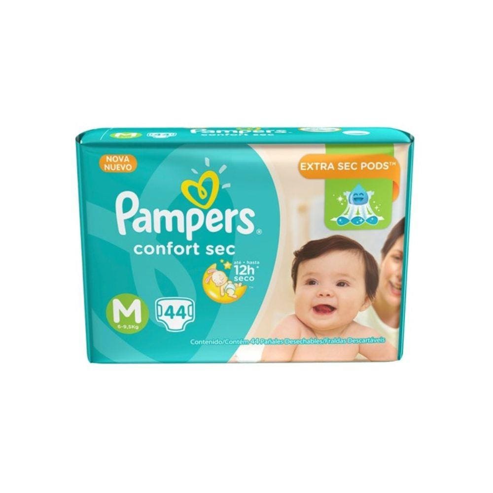 Fralda Pampers comfort sec M