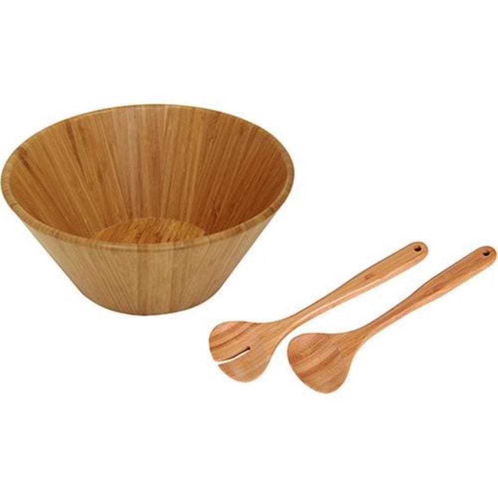 Conjunto Saladeira Bamboo 3 Peças - Mor