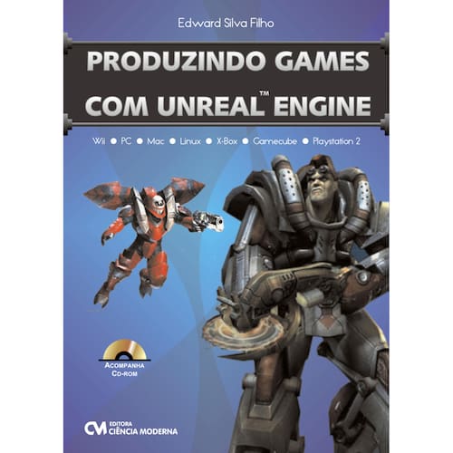 imagem-Livro - Produzindo Games com Unreal Engine - Edward Silva Filho