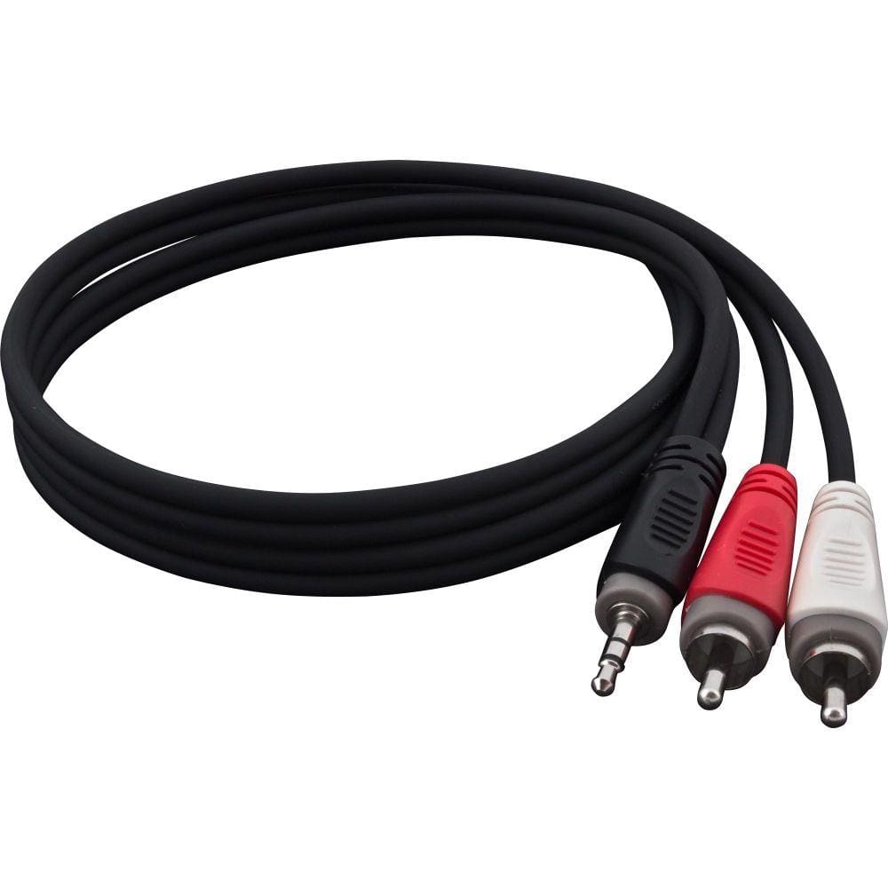 Cabo de Áudio Linha Player P2 x RCA2 3 Metros Preto Hayonik