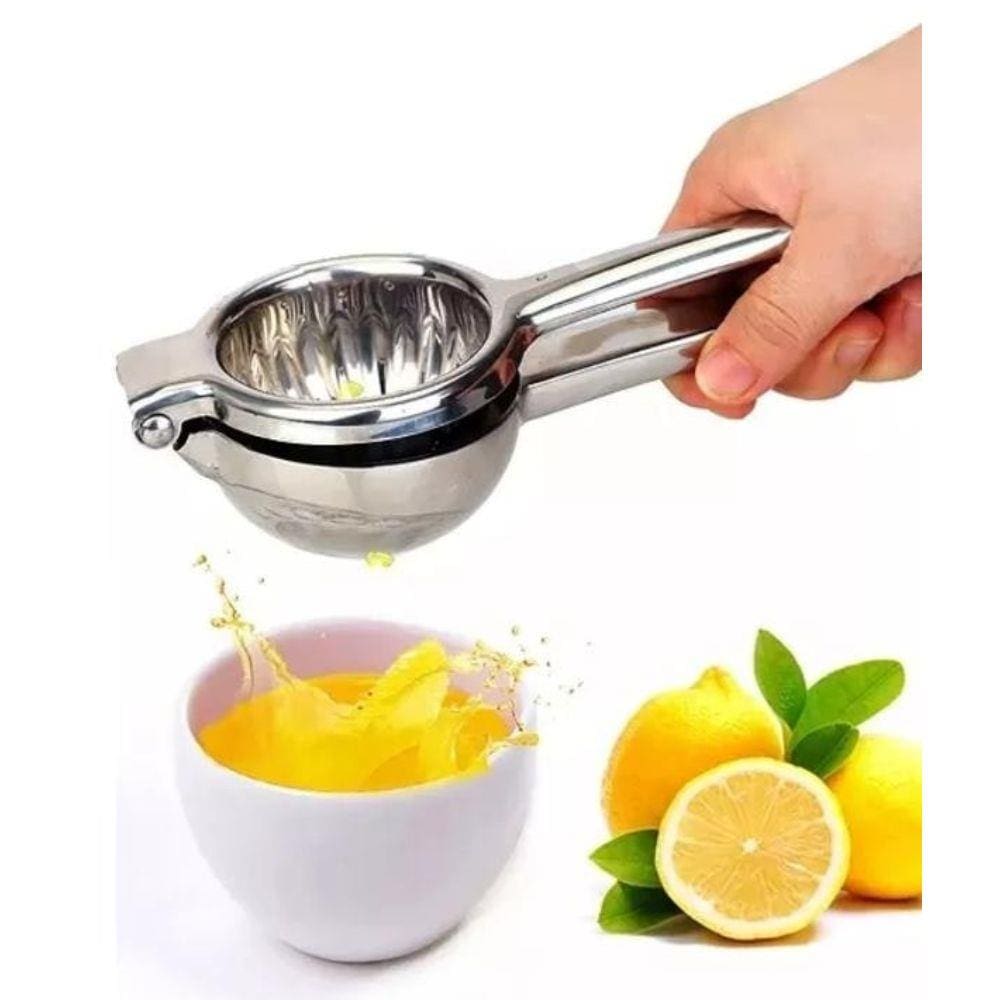Espremedor De Limão Aço Inox Maciço