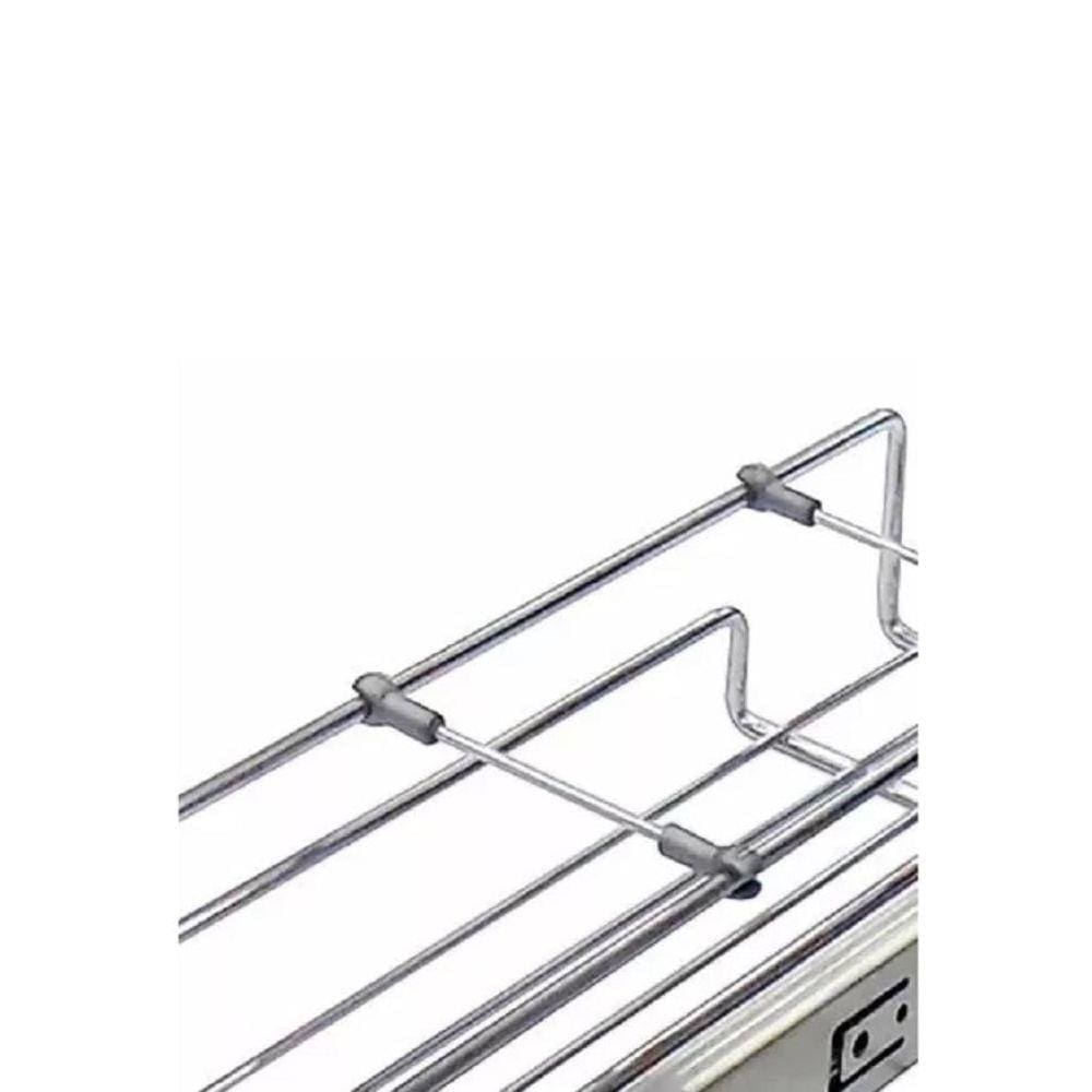 Porta Temperos Latas/óleo Duplo Deslizante Inox Jomer 8654