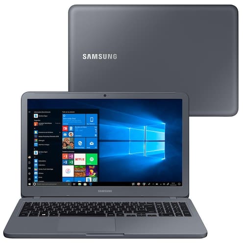Notebook Samsung Core i3-7020U 4GB 1TB Tela Full HD 15.6” Windows 10 Essentials E30 NP350XAA-KF3BR Menor preço em Notebook Samsung Core i3-7020U 4GB 1TB Tela Full HD 15.6” Windows 10 Essentials E30 NP350XAA-KF3BR