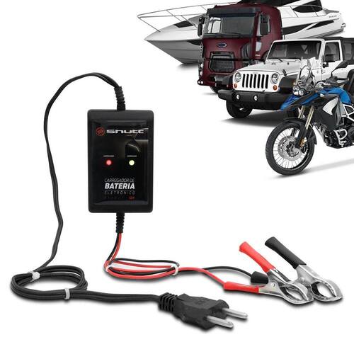 Carregador Bateria Automotivo 12V 10A Bivolt - Connect Parts