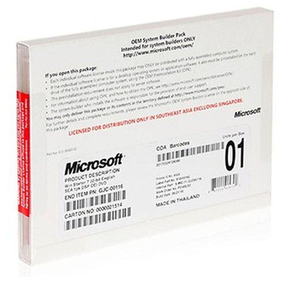 Microsoft Windows 10 Pro 64 Bits Português DVD FQC-08932 OEM