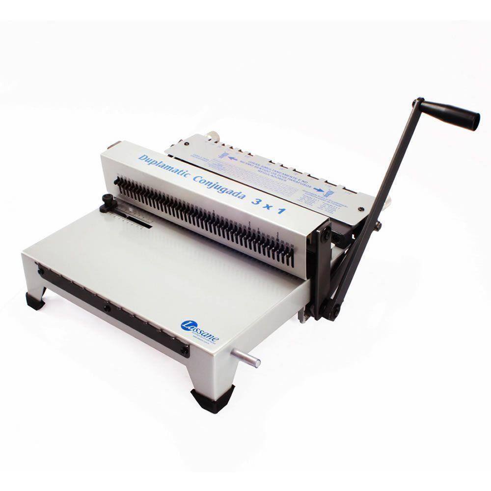 Encadernadora Wire-o Conjugada Duplamatic Master 3x1 15 folhas