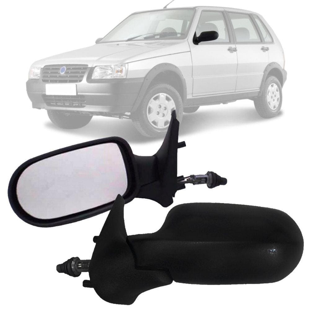 Retrovisor Uno Fire Flex 2006/2014 4 Portas Lado Direito