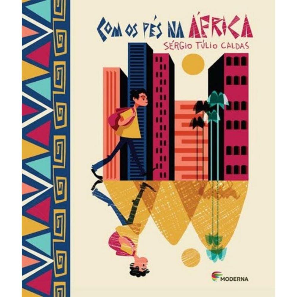 Livro - Com os pés na africa - 1ª ed