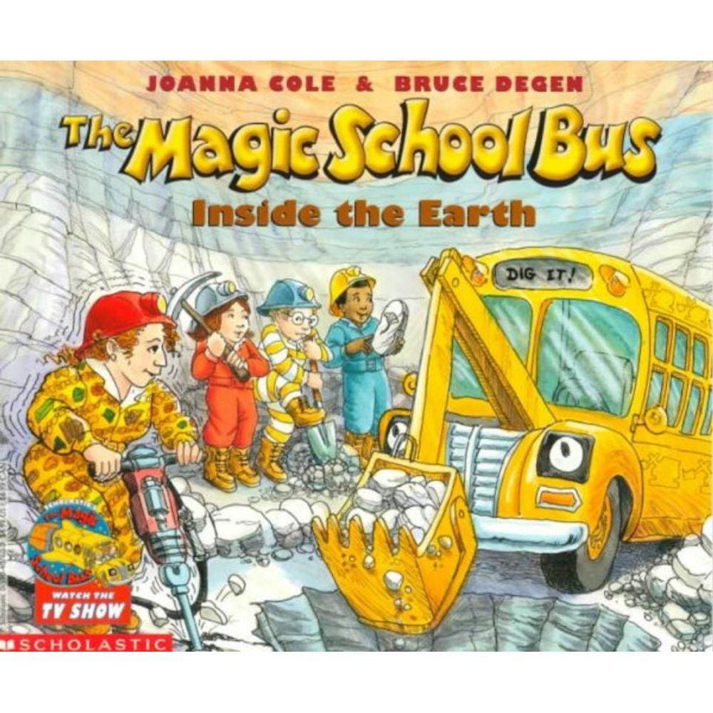 Livro - Magic School Bus Inside The Earth, The