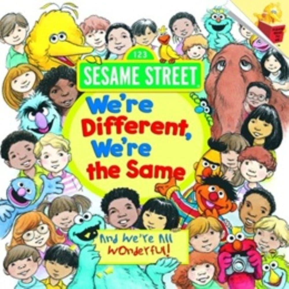 Livro - We´Re Different, We´Re The Same (Sesame Street)