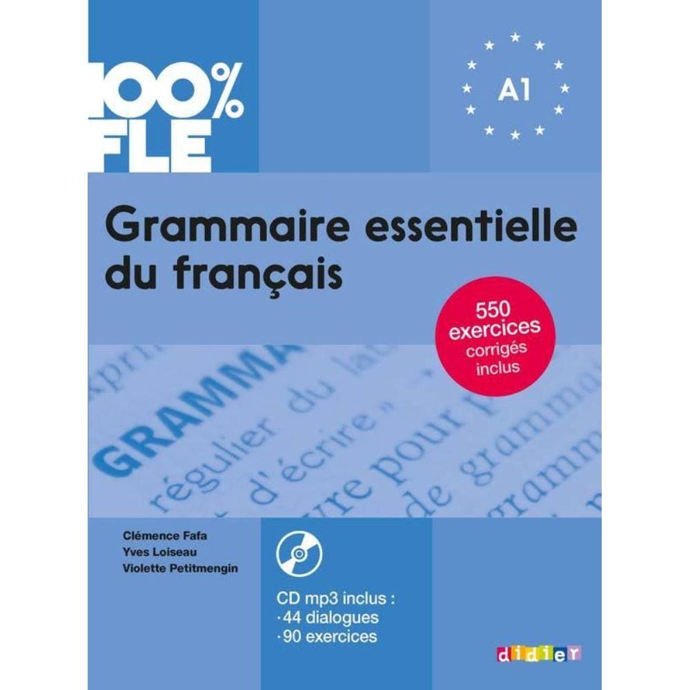 Livro - Grammaire Essentielle Du Francais A1 + Cd Mp3