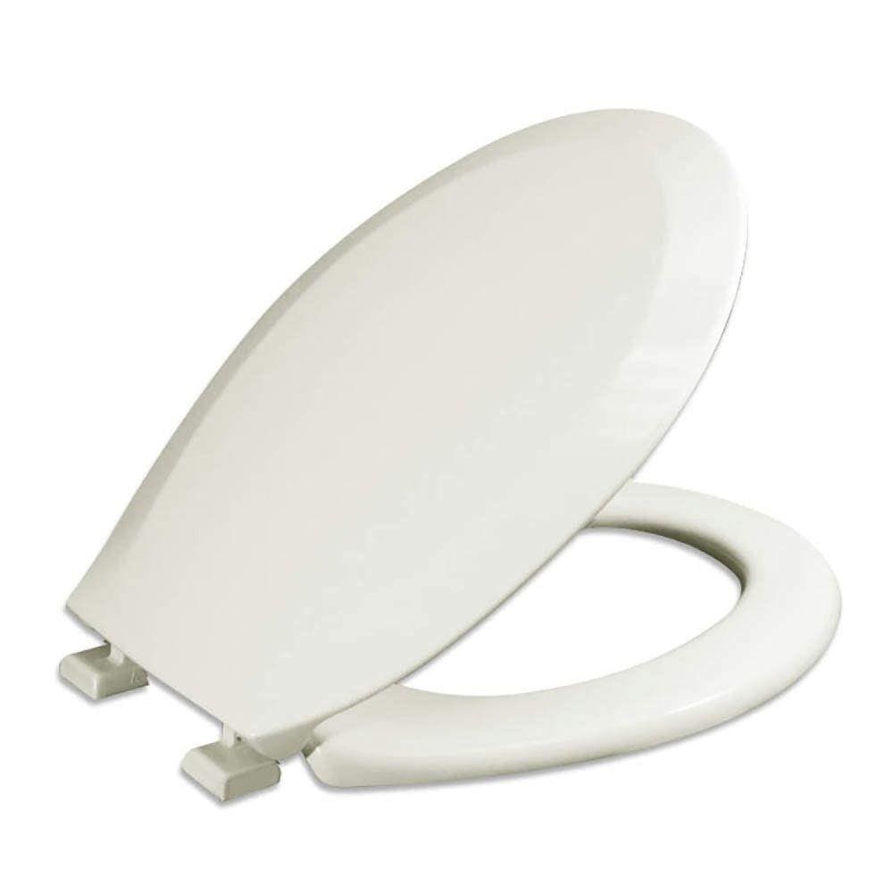 Assento Resina Oval Luxo para Louça Tupan Bege