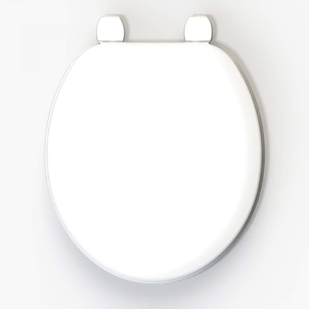 Assento Polipropileno Oval Apolo para Louça Tupan Branco