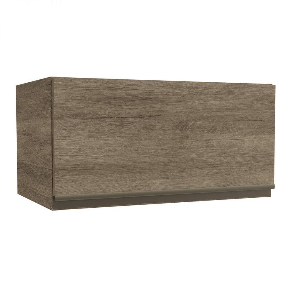 Armário Aéreo 1 Porta Cozinha 18 Maxxi Kappesberg Nogal