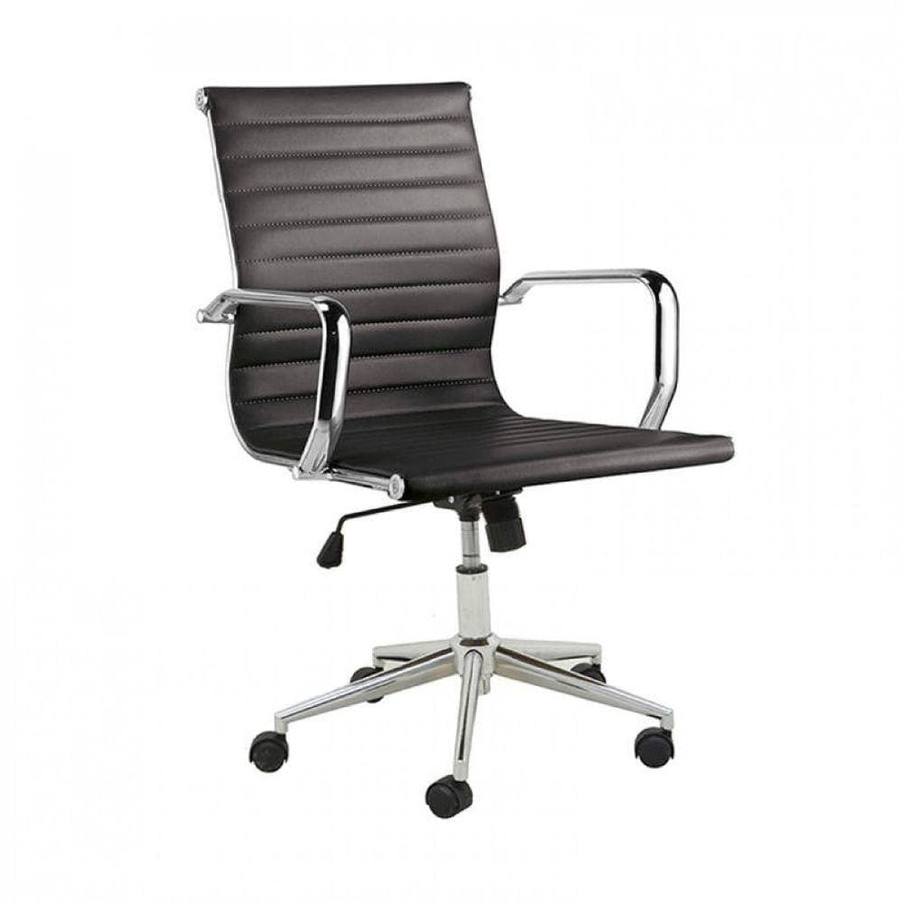 Cadeira de Escritório Office Sevilha Baixa Rivatti Preto