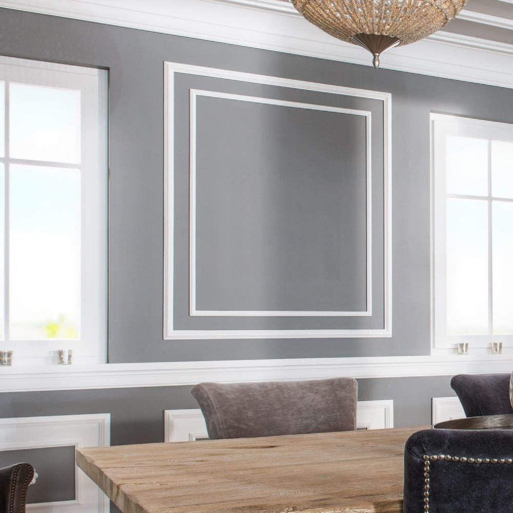 Boiserie em Poliuretano Gart Branco