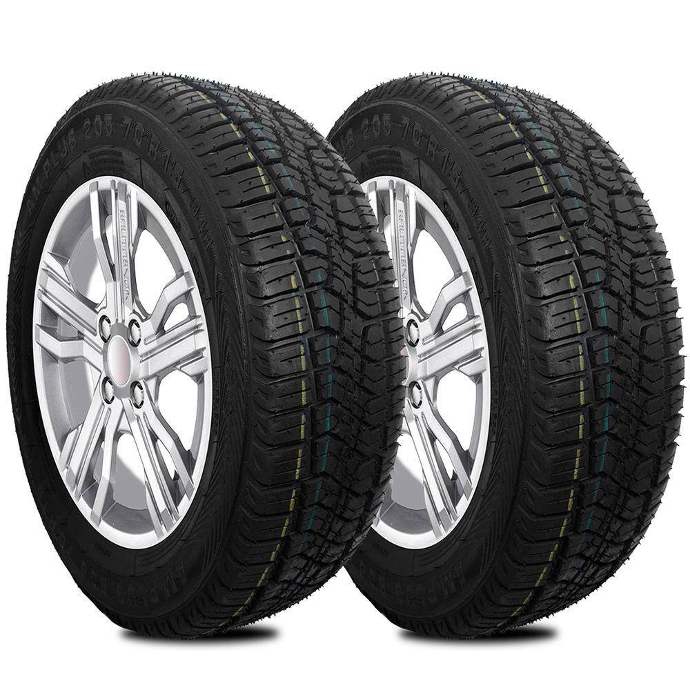 Kit 2 Pneus Am Plus ATR 205/70r15 Remold