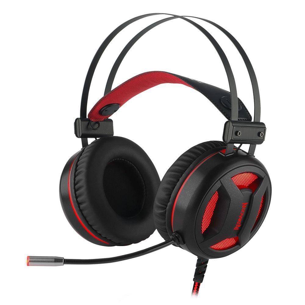 Headset Gamer Minos Redragon H210 USB 7.1 Surround