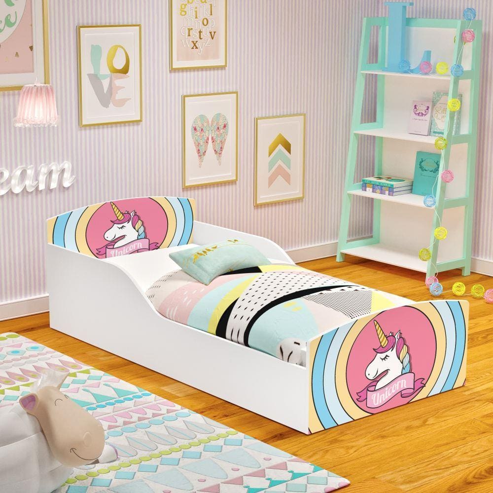 Cama Infantil Montessoriana Sonho - Unicórnio - RPM Móveis
