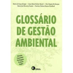 Glossário de Gestão Ambiental - Termos em Alemão, Espanhol, Português, Francês e Inglês