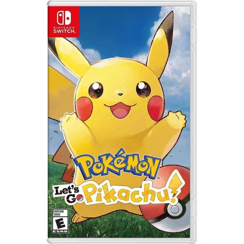 Jogo - Pokemon Lets Go Pikachu Nintendo Switch