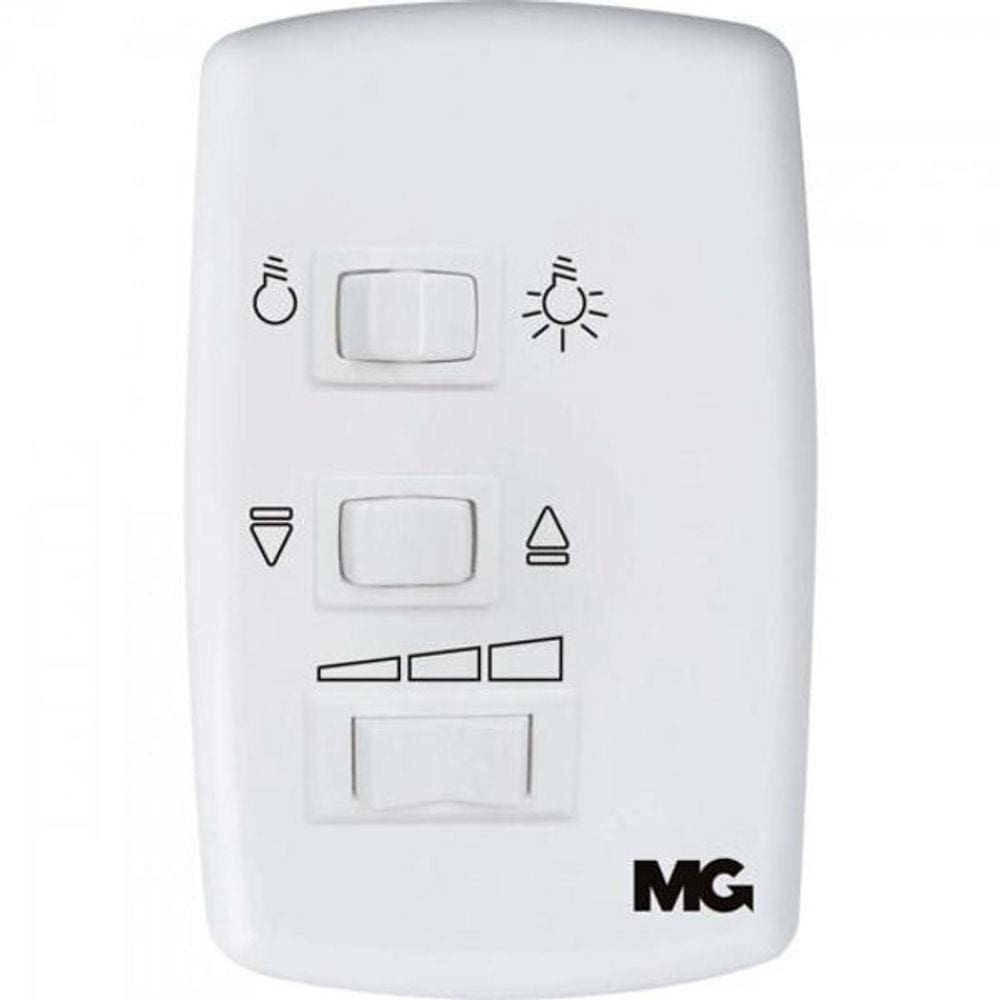 Controle Ventilador de Teto 127V Branco MARGIRIUS
