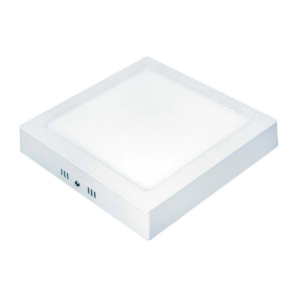 Painel de Led - Quadrado de Sobrepor 24W 3000K
