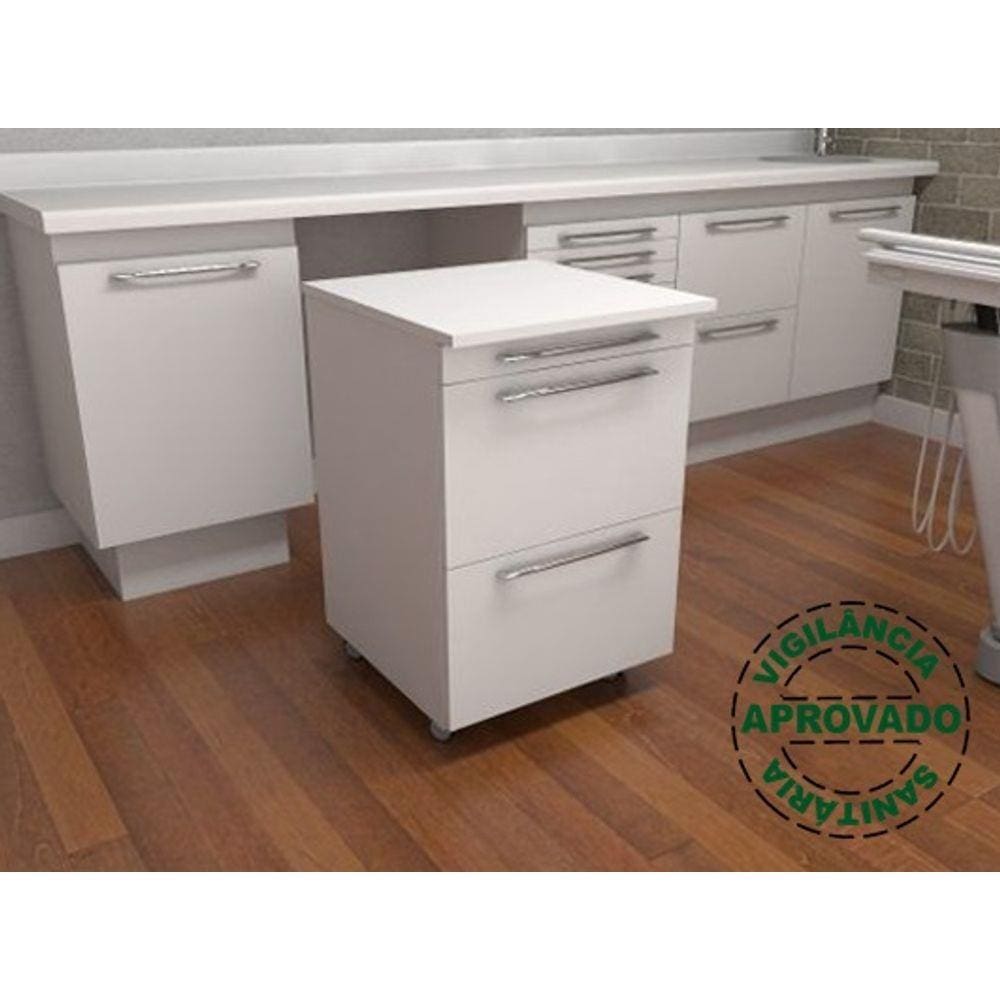 Mesa Auxiliar Para Dentista P/ Aparelhos Deki Premium