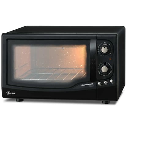 imagem-Forno Elétrico de Bancada Gourmet Grill Prata 44 Litros Black - 110V
