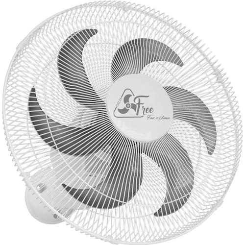imagem-Ventilador Oscilante de Parede 40cm Venti-Delta Free Branco