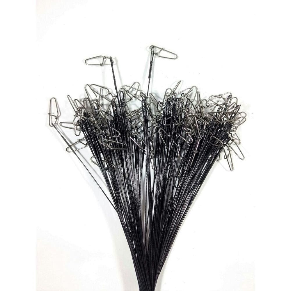 Chicote Leader Castor Encastoado Empate N. 12 Black 100un