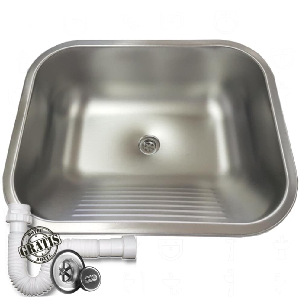 Tanque Inox 50x40x23cm 27 Litros Acetinado Escovado