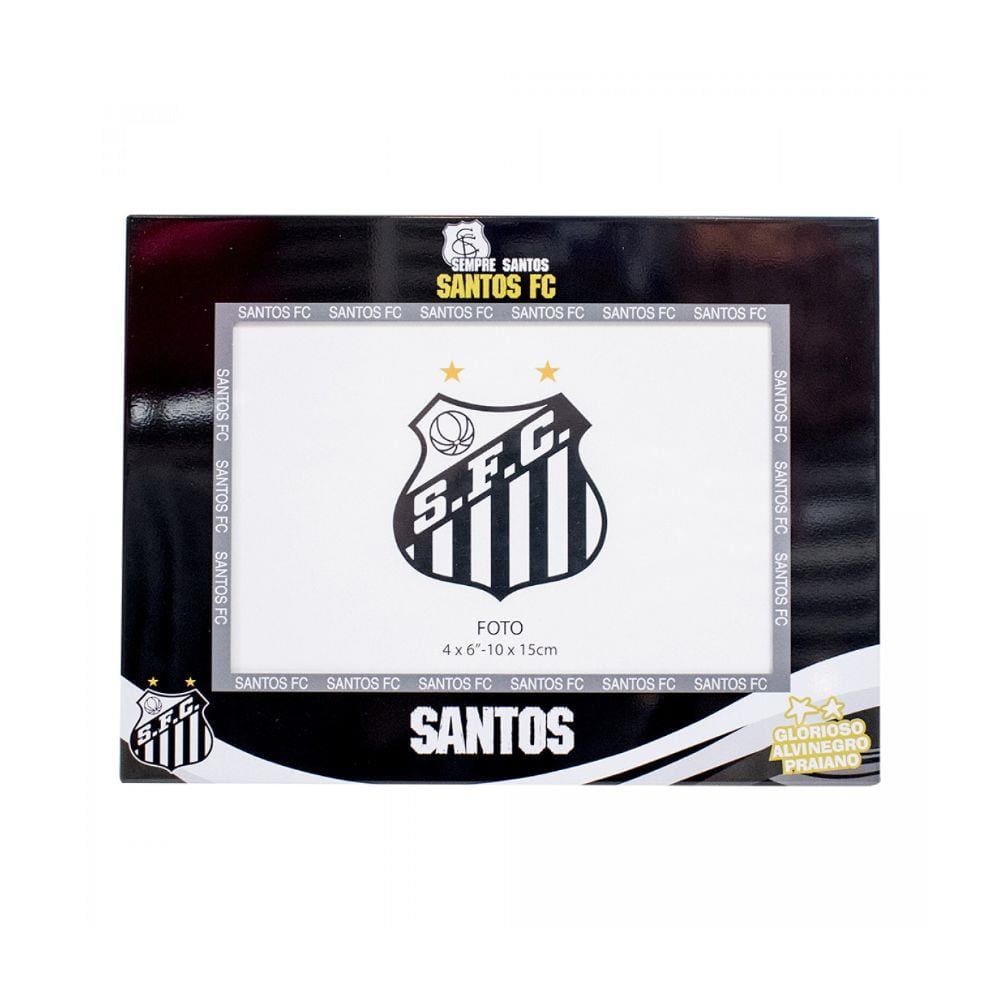 Porta Retrato 1 Foto 10x15cm Metal - Santos