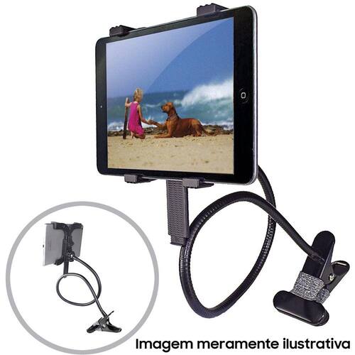Suporte Universal Articulado para Tablet - Cama, Berço - Vedor Vexclip Tab Menor preço em Suporte Universal Articulado para Tablet - Cama, Berço - Vedor Vexclip Tab