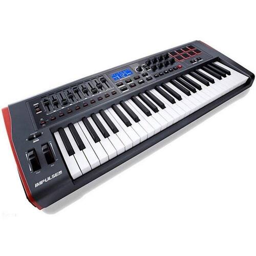 Teclado Controlador MIDI USB Novation Impulse 49 Menor preço em Teclado Controlador MIDI USB Novation Impulse 49