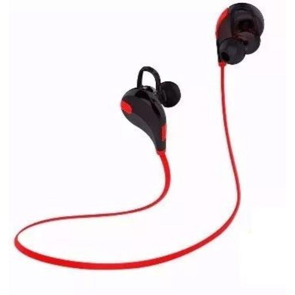 Fone Ouvido Headset Bluetooth Universal Celular Lc-777 Sem Fio Esporte  Corrida BOAS Vermelho | Extra