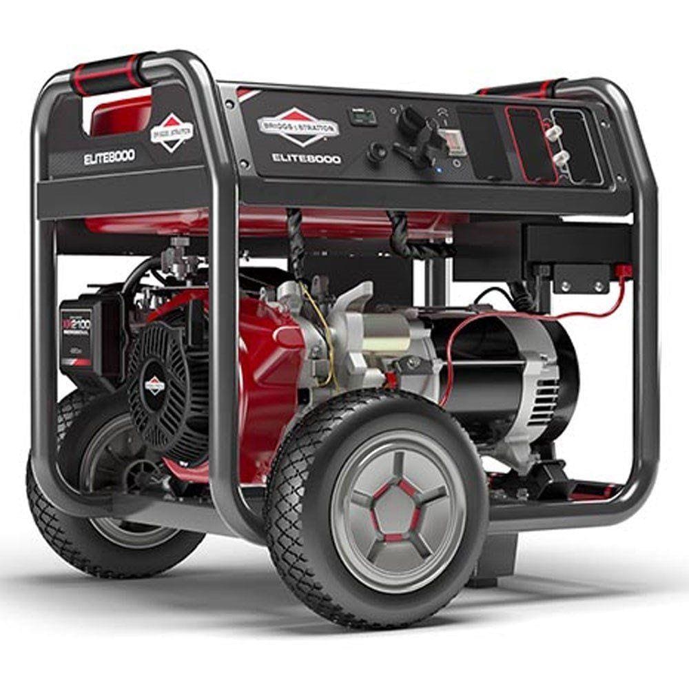 Gerador de Energia A Gasolina Elite 10Kva 13,5HP Partida Elétrica Briggs and Stratton
