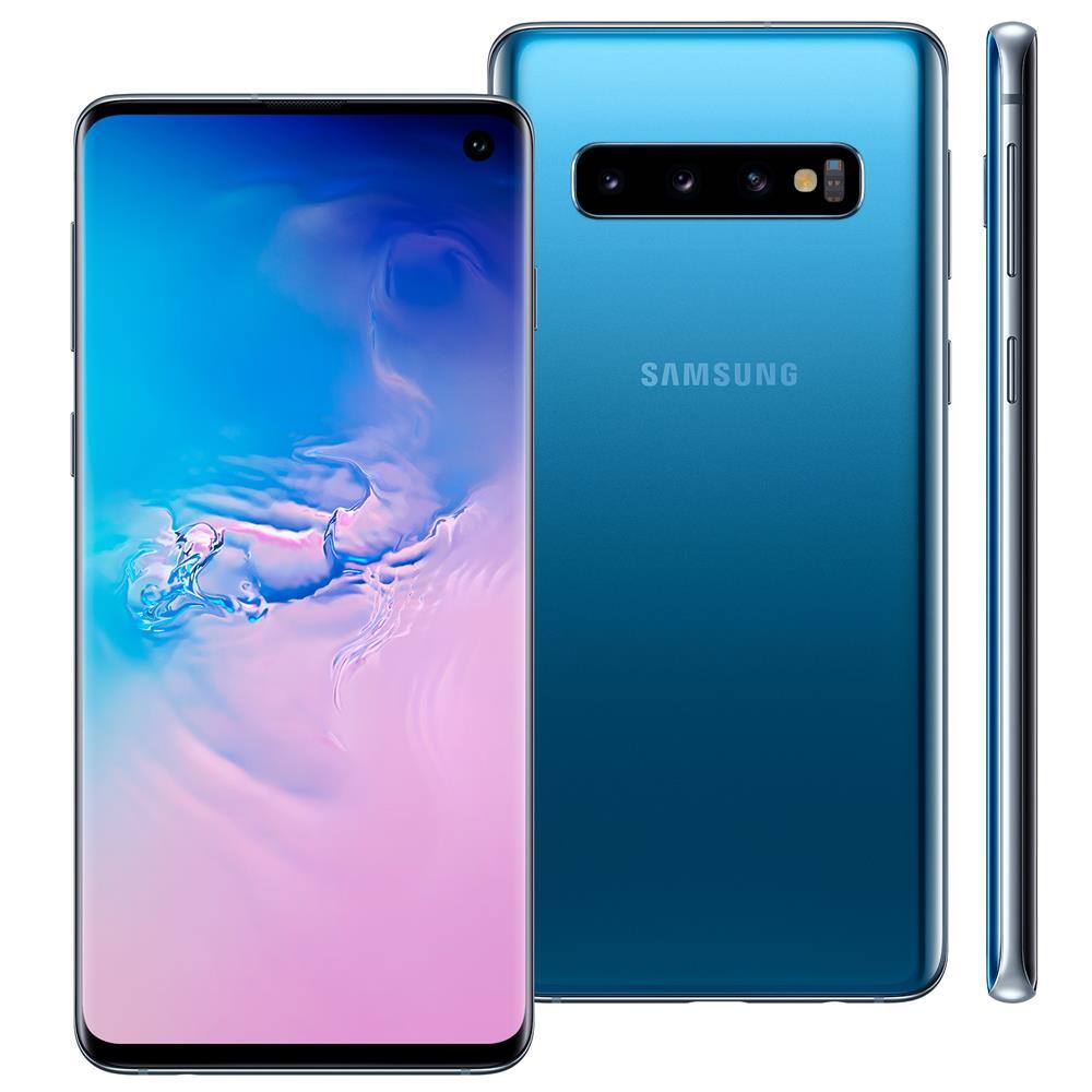 Samsung Galaxy S10 本体au Smartphone Samsung Galaxy S10 Azul 128GB, | Extra