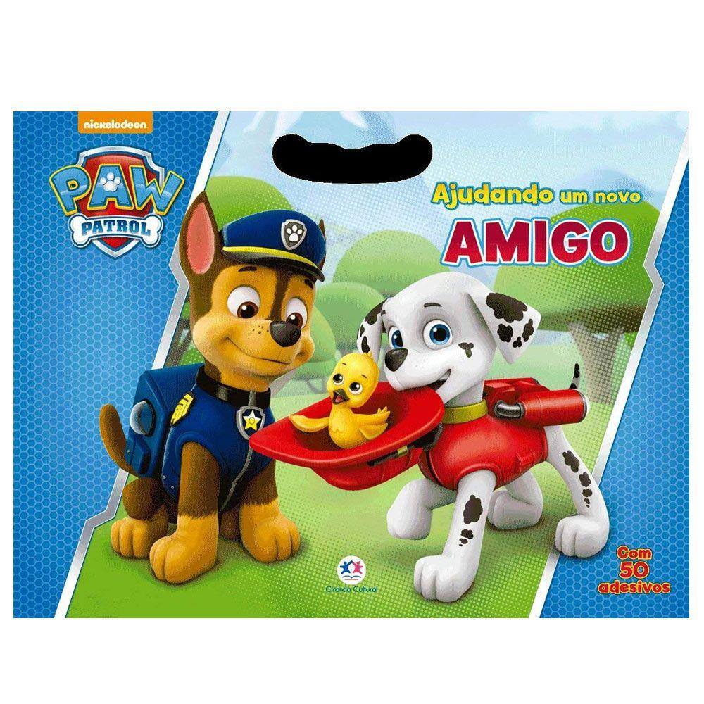Livro Infantil - Patrulha Canina - Ajudando um Novo Amigo - Ciranda Cultural