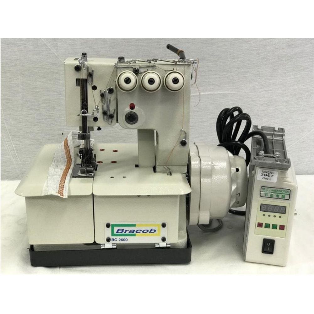 Galoneira Direct Drive 3 Agulhas 4 Fios BC2600-3DE Bracob