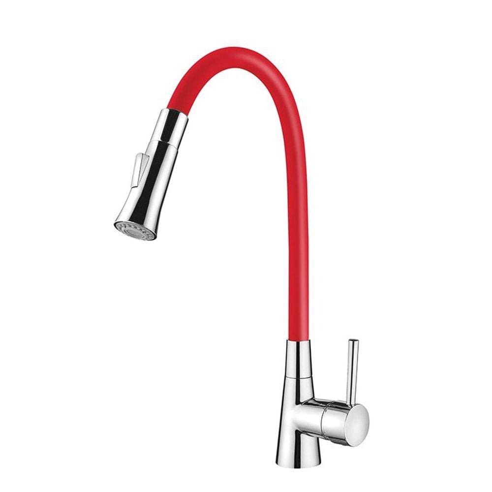 Torneira Misturador Monocomando Lorenzetti LorenFlex 2257 R27 Vermelha