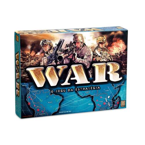 Jogo War - Grow Menor preço em Jogo War - Grow