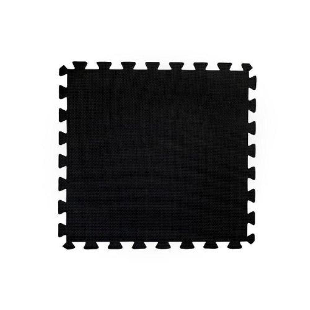 Tatame EVA Preto Conjunto com 6 Unidades 50cm x 50cm x 2cm