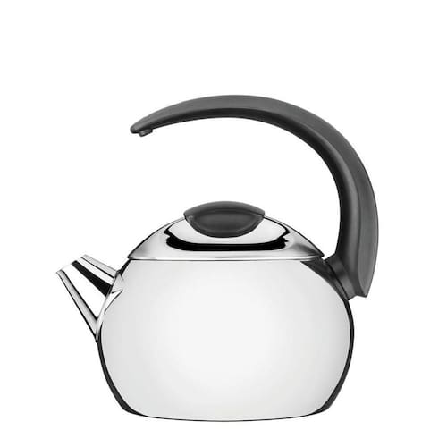 Chaleira Tramontina Em Aço Inox Cabo Preto 18 Cm 2,2 L Menor preço em Chaleira Tramontina Em Aço Inox Cabo Preto 18 Cm 2,2 L